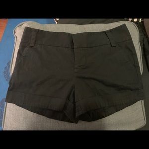 Alice and Olivia black shorts